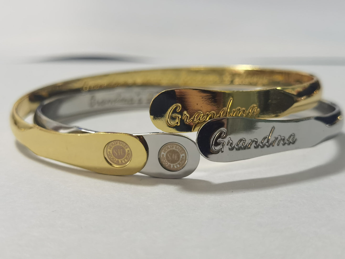 Grandma Bracelets, Engraved Bracelets Grandma’s love is forever & always