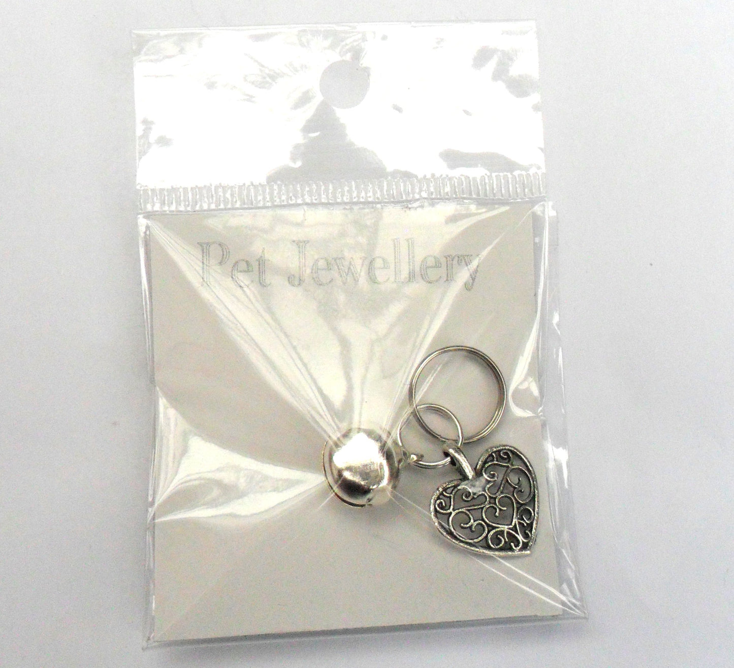 Filigree Heart Pet Charm