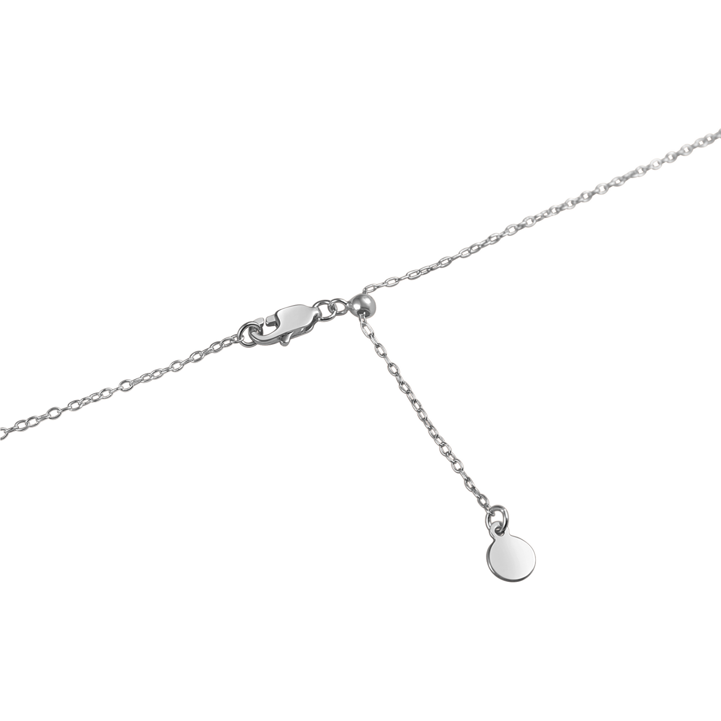 Silver CZ Brilliance Necklace